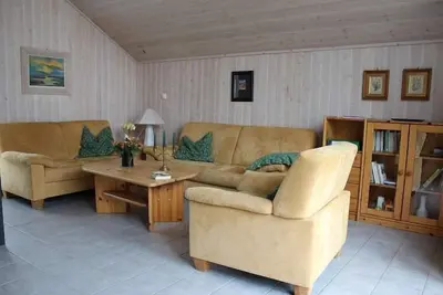 Image de Maison au bord du lac Granzower avec spa