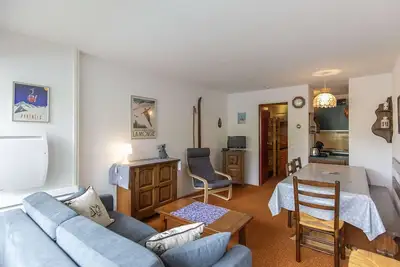 Image de Studio cabine, balcon, 5 pers, proche pistes
