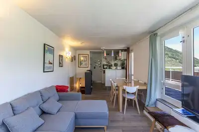 Image de Charmant 3 pièces 6 pers, terrasse 40m², parking couvert