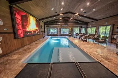 Image de River Pools Cabin - Indoor Pool, Lake Access