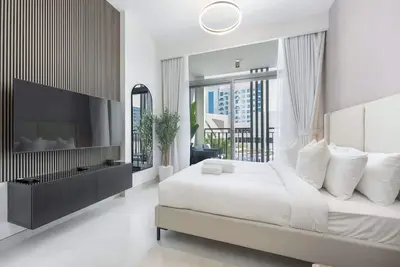Image de Graceful Studio Apartment, Near to Circle Mall at Sunrise Legacy in Arjan!