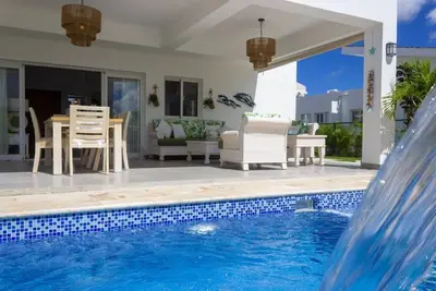 Image de Dream villa with pool & garden view in Vista Cana
