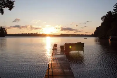 Image de Cozy Lakeside Log Cabin with fireplace / Central Ac on Manitowish Waters Chain.
