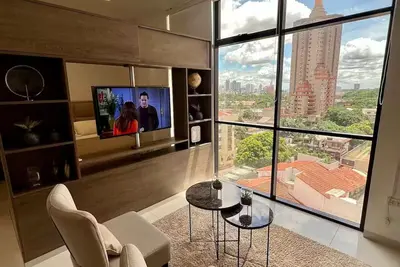 Image de Chic 1-bedroom apartment with Ac, fitness room in vibrant Santa Cruz