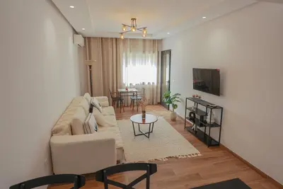 Image de Beautiful 3-bedroom apartment with Ac in charming Tunis