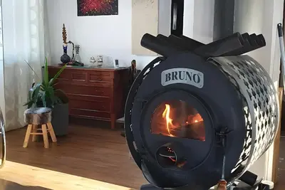 Image de Maison de vacances 'Kleines Ferienhaus' avec vue sur les montagnes, terrasse privée et Wi-Fi