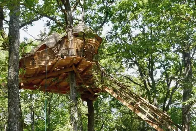 Image de Cabane perchée Arbrà mâne (5 personnes)
