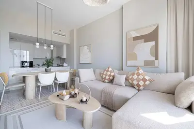 Image de Cozy Boho Retreat One Bedroom Sanctuary