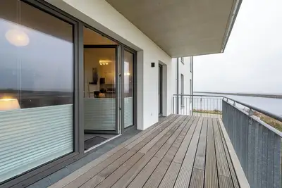 Image de Appartement \"Seeschwalbe\" avec vue sur la mer, balcon et Wi-Fi