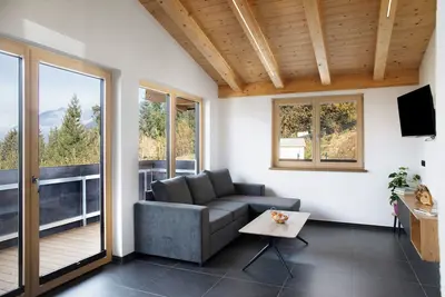 Image de Maison de vacances 'Apart Mountainview' avec vue sur montagne, terrasse privée et Wi-Fi