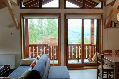 Image de Chalet charmant 6 pers, proche pistes et commerces, Vallandry