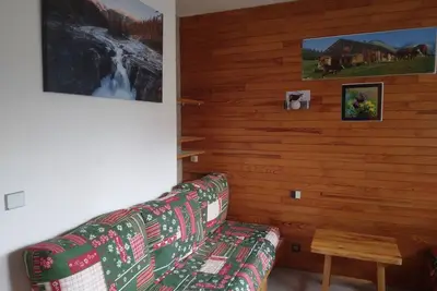 Image de Studio fonctionnel près des pistes, parking inclus, animaux admis