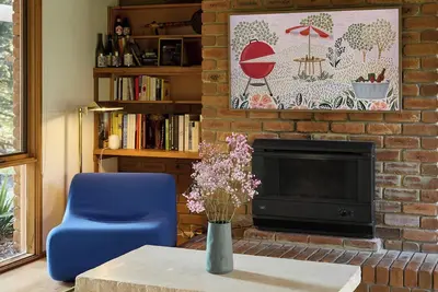 Image de Stylish Mid-Century Escape | Sauna + Kid & Dog Heaven