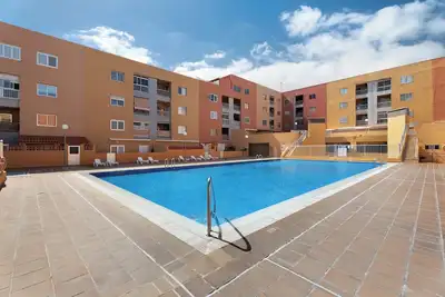 Image de Appartement de vacances \"Rincon Tropical\" avec vue sur la mer, piscine partagée et Wi-Fi