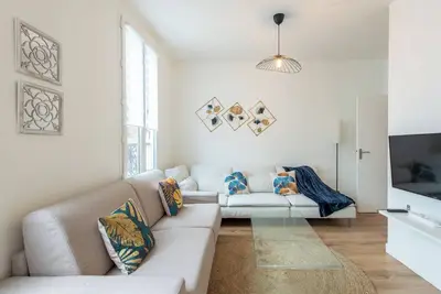 Image de Charming and bright 2-bedroom apartment very close to Paris with metro nearby