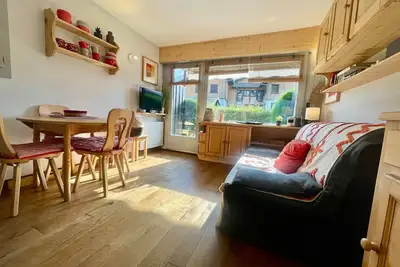 Image de Studio cosy avec terrasse dans quartier calme à Samoëns