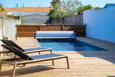 Image de Jolie maison rénovée proche commodités Les Sables 9 pers