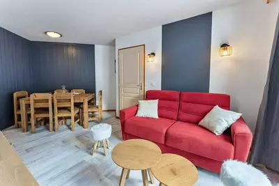 Image de Appartement calme et chaleureux face aux pistes