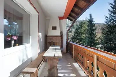 Image de Appartement 'Ferienwohnung' avec terrasse partagée, jardin partagé et Wi-Fi