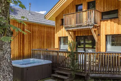 Image de Chalet # 43b mit 3 Schlafzimmer, Ir-Sauna & Whirlpool