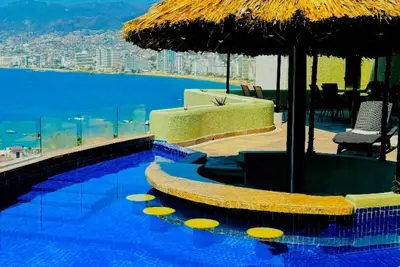 Image de House 3 Sunsets with Private Pool and Ocean View in Brisas (Pet Friendly)