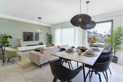 Image de Appartement de style scandinave à proximité de la plage