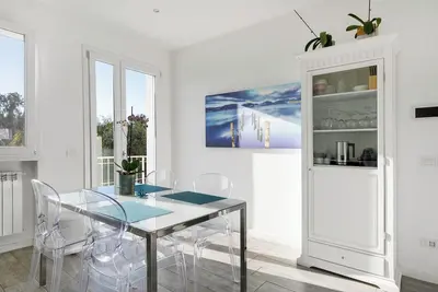 Image de Maison de vacances 'Villetta La Brise -Versilia' avec jardin privé, Wi-Fi et climatisation