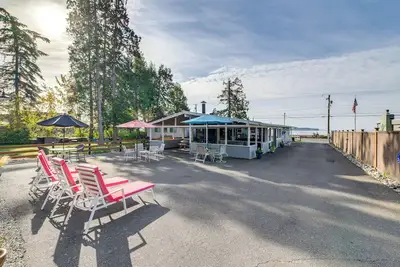 Bayfront Retreat w/ Private Beach in Birch Bay