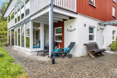 Image de Appartement \"Untere Ferienwohnung\" avec terrasse privée, jardin partagé et Wi-Fi