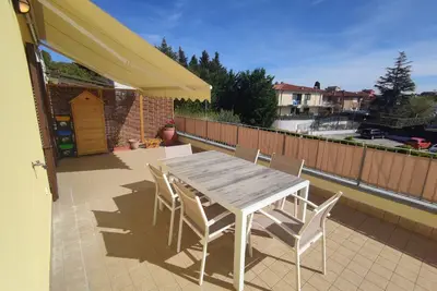 Image de The Azalea: near Numana with large terrace and seasonal condominium pool