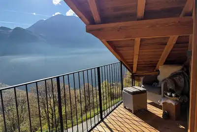 Image de Chalet Individuel Orcières vue montagne accès piscine \" le Trappeur \"
