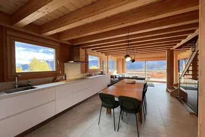 Image de Chalet mitoyen proche pistes avec sauna