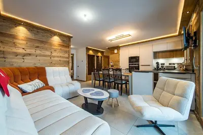 Image de Appartement 8/10 personnes avec Jacuzzi dans une résidence neuve au pied des pistes
