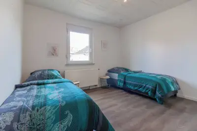 Image de nJoy! worker apartment in Heilbronn with garden