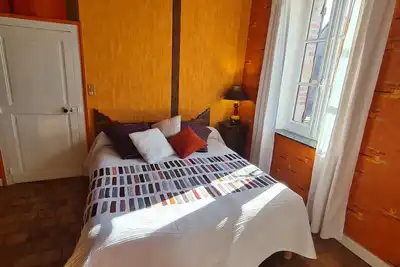 Image de Chambre cosy à la ferme avec terrasse, parking et cuisine d'été