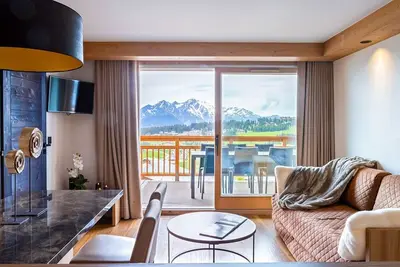 Image de Appartement 4 pièces aux Saisies avec Spa et parking, 8 personnes
