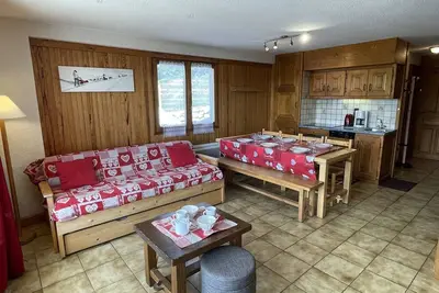 Image de Charmant T2 en Savoie, Pied des pistes, 7 pers.