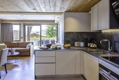 Image de Appartement 4 pièces aux Saisies avec Spa, parking, accessible Pmr