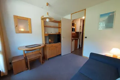 Image de Studio skis aux pieds, animaux admis, balcon sud