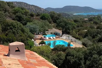 Image de Maison \"Corallo\" ; Havre de paix vue sur la baie de Palombaggia