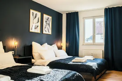 Image de Elegant apartment with space for 8 people - 15 minutes from Baden-Baden