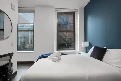 Coze 1bd, Sofa Bed, Walk to Westin & Stadium