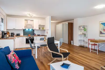 Image de Appartement 'Ferienwohnung Vogesenpanorama 1' avec vue sur les montagnes, terrasse privée et Wi-Fi