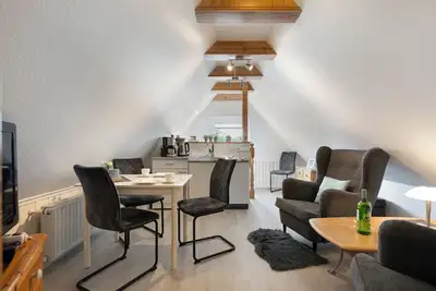 Image de Appartement 'Ferienwohnung Tüchsen' avec terrasse partagée, jardin partagé et Wi-Fi