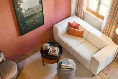 Image de 04 Christl, 80 sqm, 2 bedrooms, balcony, sauna, tiled stove