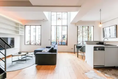 Image de Chic duplex loft in trendy Bastille