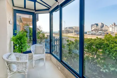 Image de La Maison De Port Lin au Croisic à 50m de la plage avec terrasse privée, petit jardin et Wifi
