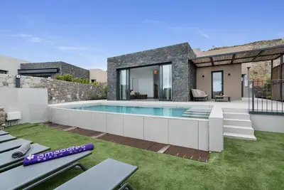 Image de Villa 'Yucas 17' avec vue sur la mer, Wi-Fi et climatisation