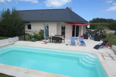 Image de Villa 'Bord De Mer Piscine' avec piscine privée, terrasse privée et Wi-Fi