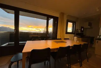 Image de Bel Appart au pied des pistes avec vue sur les montagnes